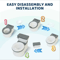 Portable Toddler Potty Training Toilet Seat With Removable Bowl Easy To Clean 5