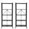 5Tier Heavy Duty Metal Shelving Unit With Wheels Adjustable Foldable Storage Rack For Home Kitchen 5