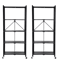 5Tier Heavy Duty Metal Shelving Unit With Wheels Adjustable Foldable Storage Rack For Home Kitchen 5