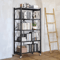 5Tier Heavy Duty Metal Shelving Unit With Wheels Adjustable Foldable Storage Rack For Home Kitchen 6