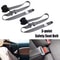 3Point Retractable Automatic Car Safety Belt Kit With Adjustable Shoulder Strap For Sedan Truck Bus 1