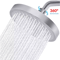 6Inch High Pressure Stainless Steel Wall Mounted Rainfall Shower Head Adjustable Replacement 1