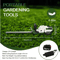 21V Cordless Rotary Trimmer With 20Inch DualAction Blade And 30Ah Battery With Fast Charger 5