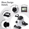Motorized Mini Under Desk Pedal Exerciser Bike With LCD Display For Leg Arm And Knee Workout 4