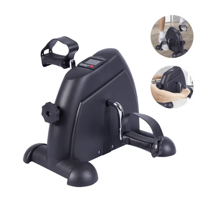 Motorized Mini Under Desk Pedal Exerciser Bike With LCD Display For Leg Arm And Knee Workout 6