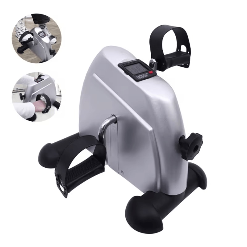 Motorized Mini Under Desk Pedal Exerciser Bike With LCD Display For Leg Arm And Knee Workout 7