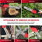 12Inch Cordless Handheld Electric Chainsaw With 21V Brushless Motor Dual 15Ah Batteries And Fast Ch 4