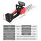 12Inch Cordless Handheld Electric Chainsaw With 21V Brushless Motor Dual 15Ah Batteries And Fast Ch 5