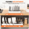 Expandable Utensil And Cookware Storage Rack With 12 Adjustable Shelves For Kitchen Cabinets 3