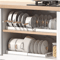 Expandable Utensil And Cookware Storage Rack With 12 Adjustable Shelves For Kitchen Cabinets 5