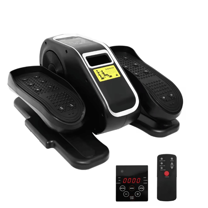 Electric Under Desk Elliptical Pedal Exerciser With LCD Display And Remote Control 12 Adjustable Sp 0