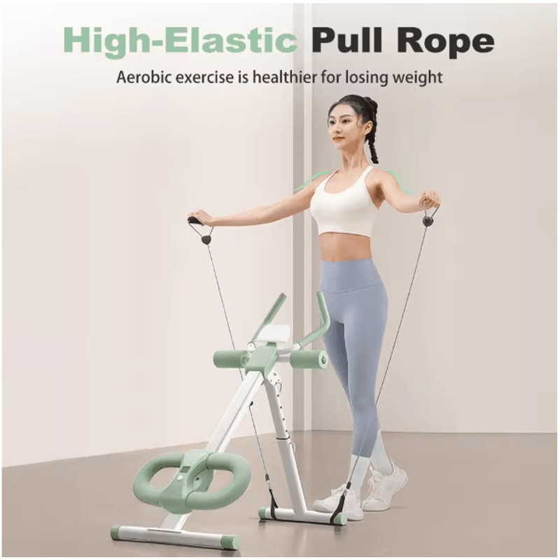 Adjustable Folding Ab Workout Machine Crunch Trainer For Core And Full Body Home Workouts 3