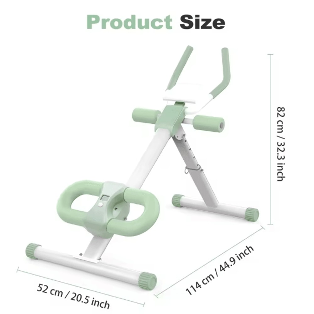 Adjustable Folding Ab Workout Machine Crunch Trainer For Core And Full Body Home Workouts 7