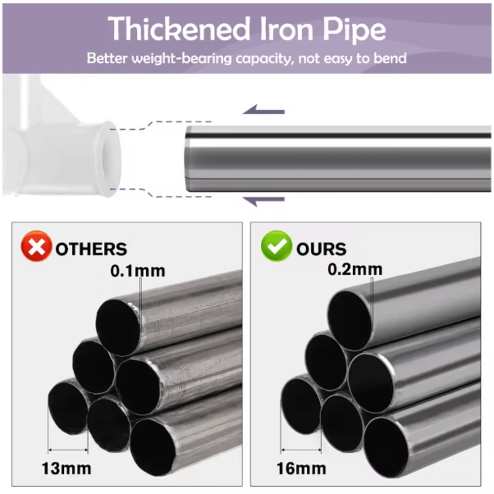 Large Capacity Portable Wardrobe Closet Storage Organizer With Dustproof Non Woven Fabric Cover And 5