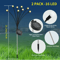 8 Head Solar Firefly Lights Waterproof Swaying Outdoor Garden Pathway Lights With Flexible Stems 5
