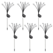 8 Head Solar Firefly Lights Waterproof Swaying Outdoor Garden Pathway Lights With Flexible Stems 8