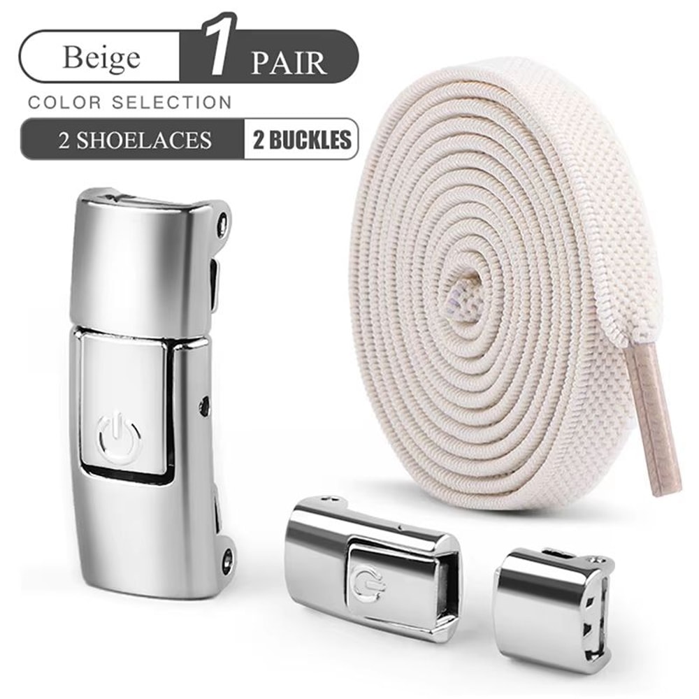 No Tie Shoelaces Press Lock Flat Laces 031in Wide For Sneakers Kids And Adults Quick Slip On Fit 9