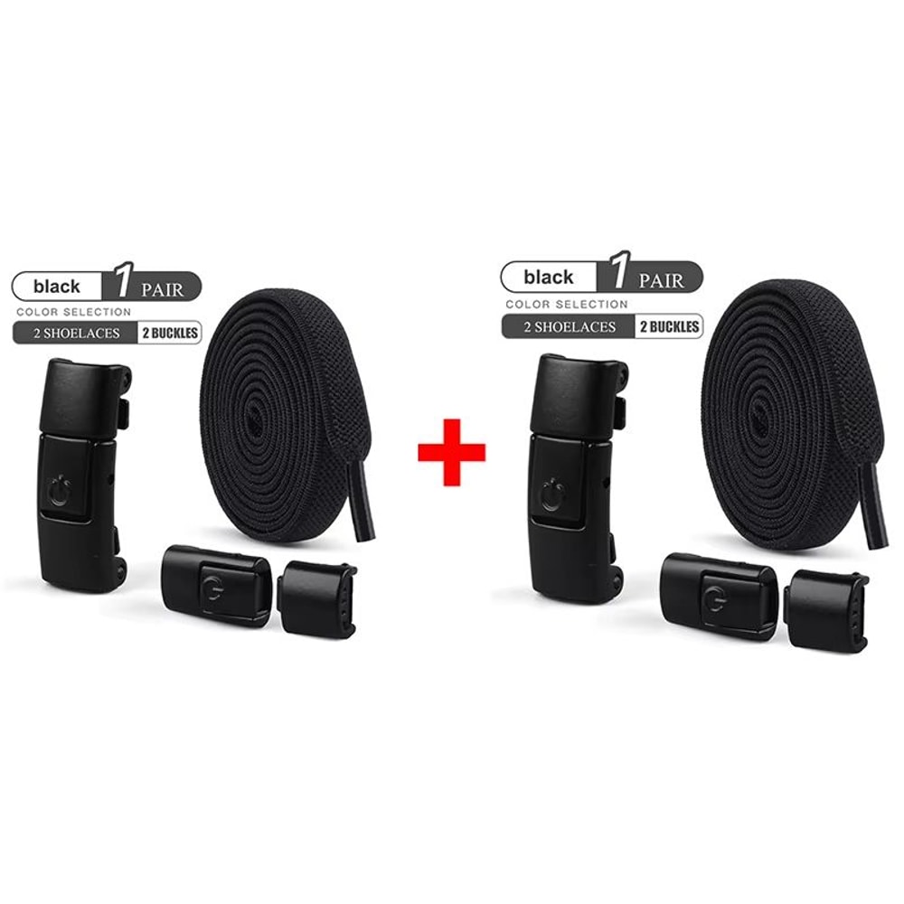 No Tie Shoelaces Press Lock Flat Laces 031in Wide For Sneakers Kids And Adults Quick Slip On Fit 28