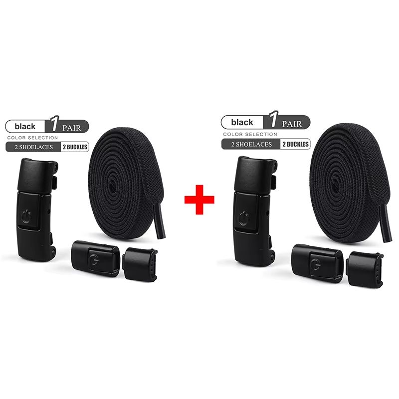 No Tie Shoelaces Press Lock Flat Laces 031in Wide For Sneakers Kids And Adults Quick Slip On Fit 28