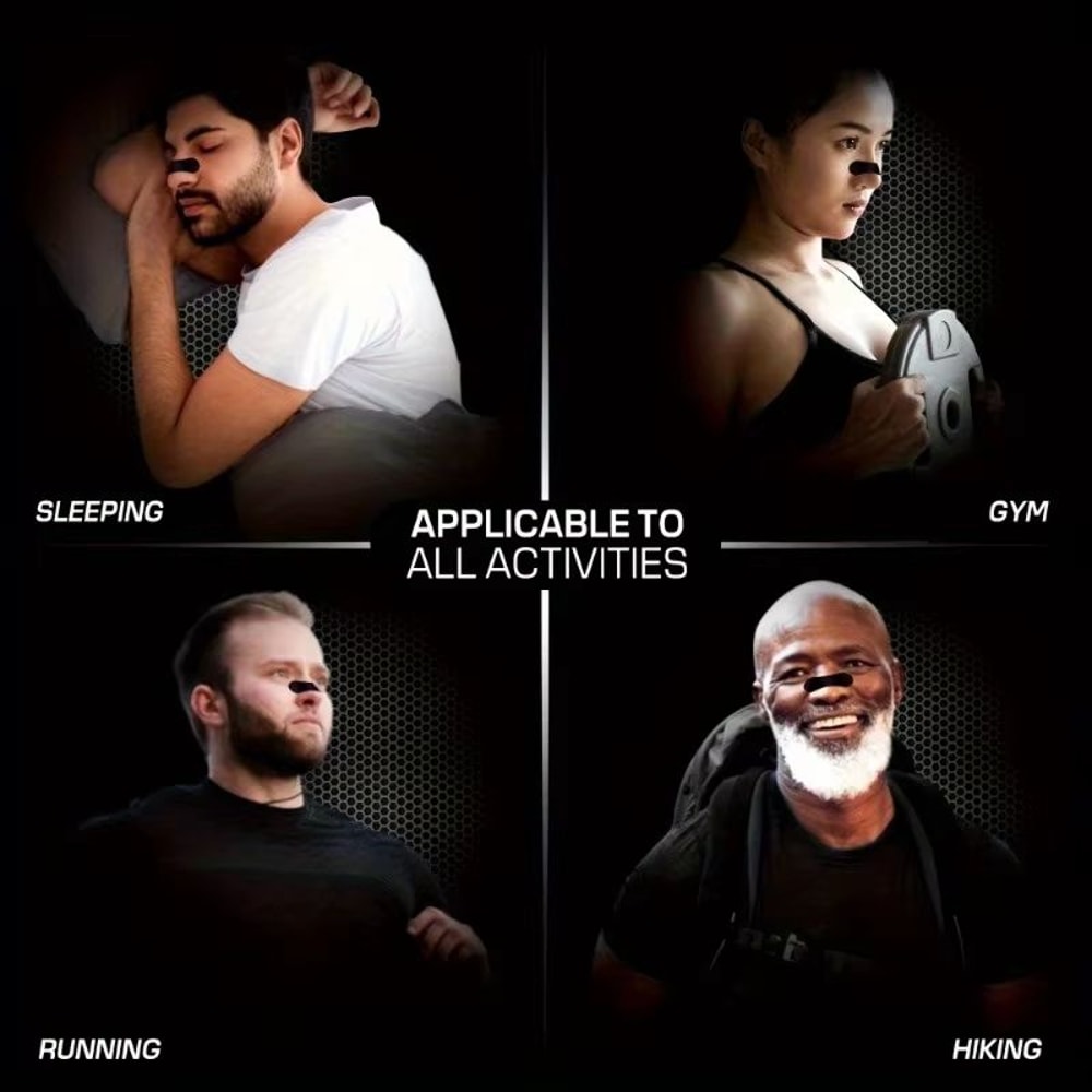 30pcs Breathing Nasal Strips With Enhanced Adhesion Breathable Comfort Fit For Sports And Sleep 2