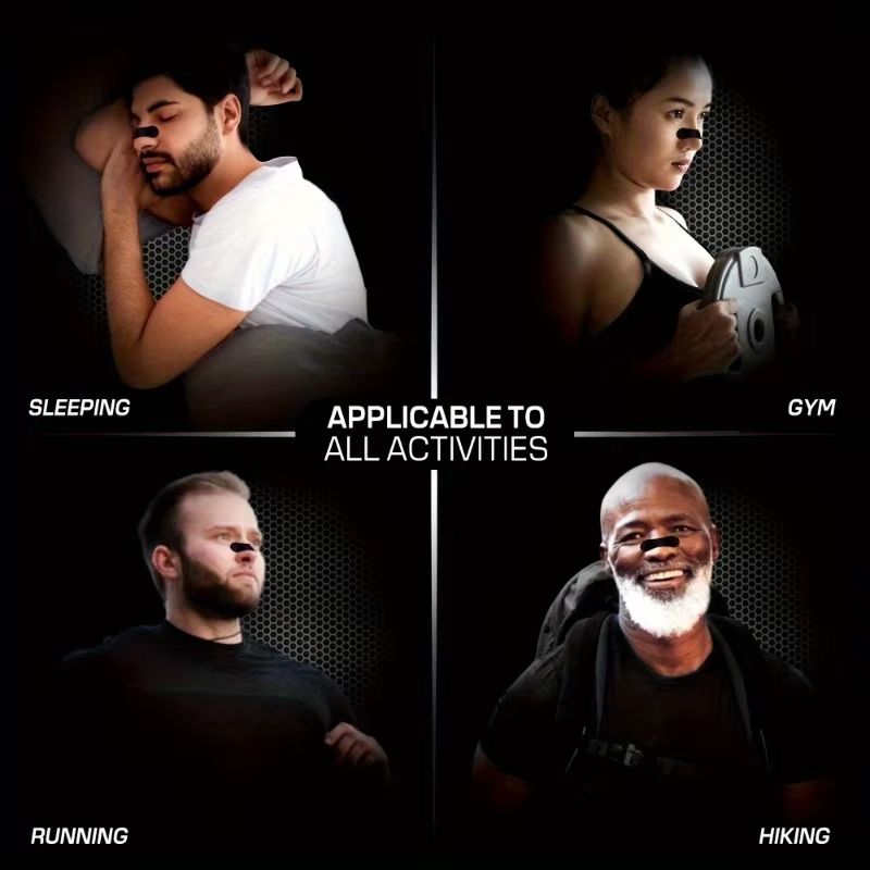 30pcs Breathing Nasal Strips With Enhanced Adhesion Breathable Comfort Fit For Sports And Sleep 2