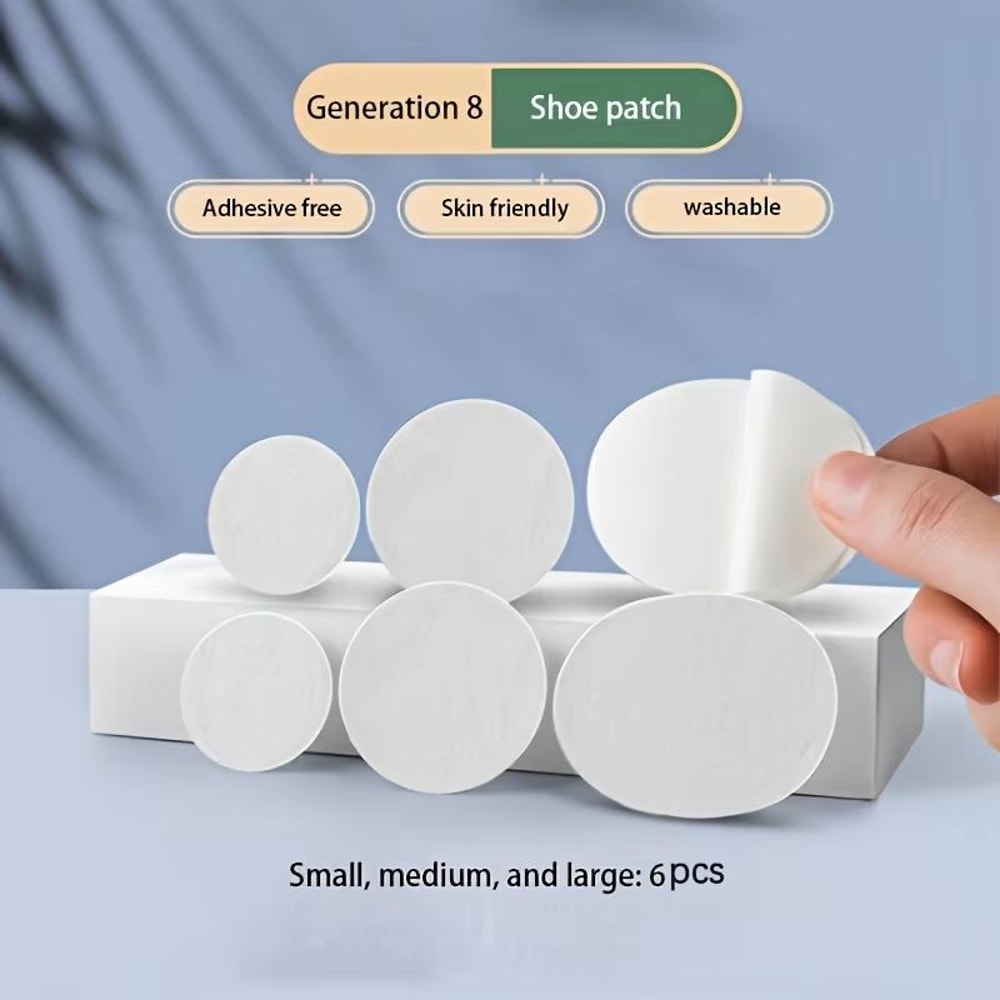 6PCS Shoe Repair Patches Self Adhesive Anti Wear Insole And Lining Protectors For Sneakers And High 5