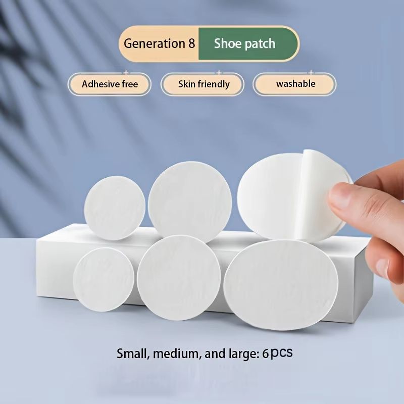 6PCS Shoe Repair Patches Self Adhesive Anti Wear Insole And Lining Protectors For Sneakers And High 5