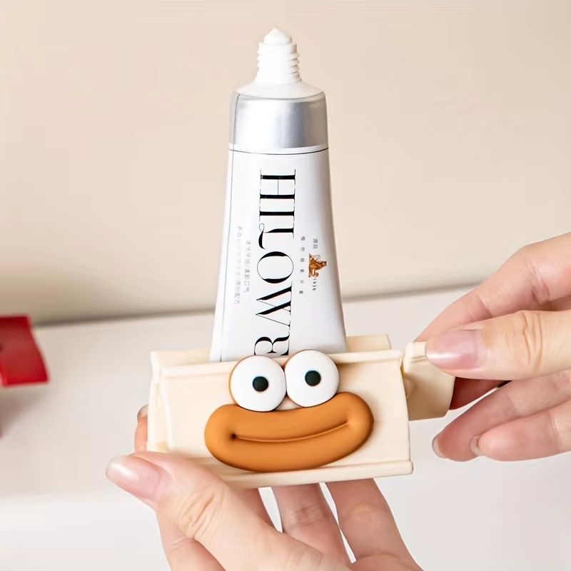 Portable Manual Oral Care Device Joyful Sausage No Power Needed Easy Travel Teeth Cleaner 3