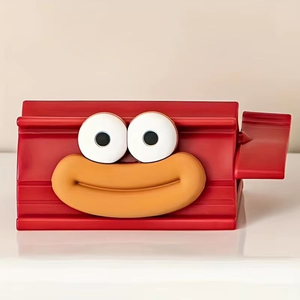 Portable Manual Oral Care Device Joyful Sausage No Power Needed Easy Travel Teeth Cleaner 7