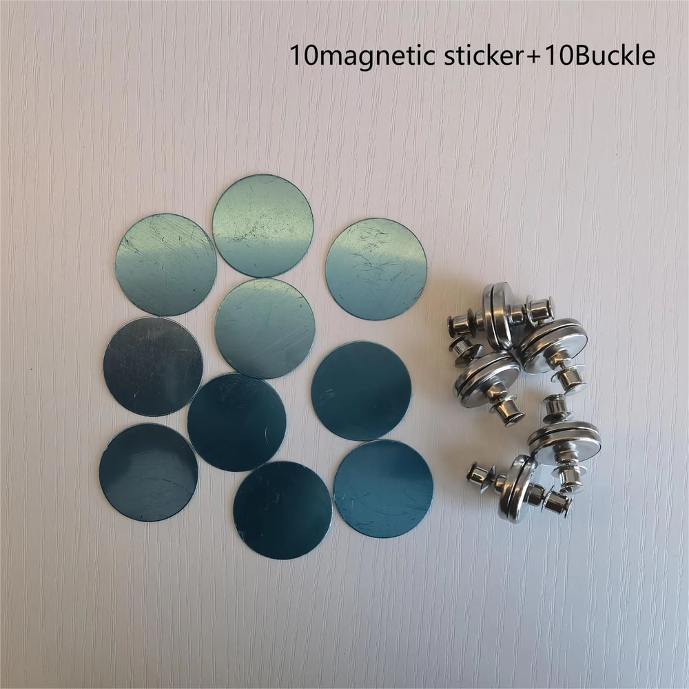 Modern Metal Magnetic Curtain Hooks WallMounted Magnetic Buckles For Easy Curtain Holdback 9