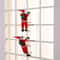 Polyethylene Santa Claus Wall Hanging Decoration On Ladder Festive Holiday Party Prop No Battery R 0