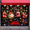 137pcs Christmas Window Clings Snowflake And Window Flower PVC Static Stickers For Glass Reusable W 6