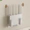 2pcs No Drill Router Shelf Wall Mounted Set Top Box Holder With Hooks Ventilated Metal Organizer Ra 1