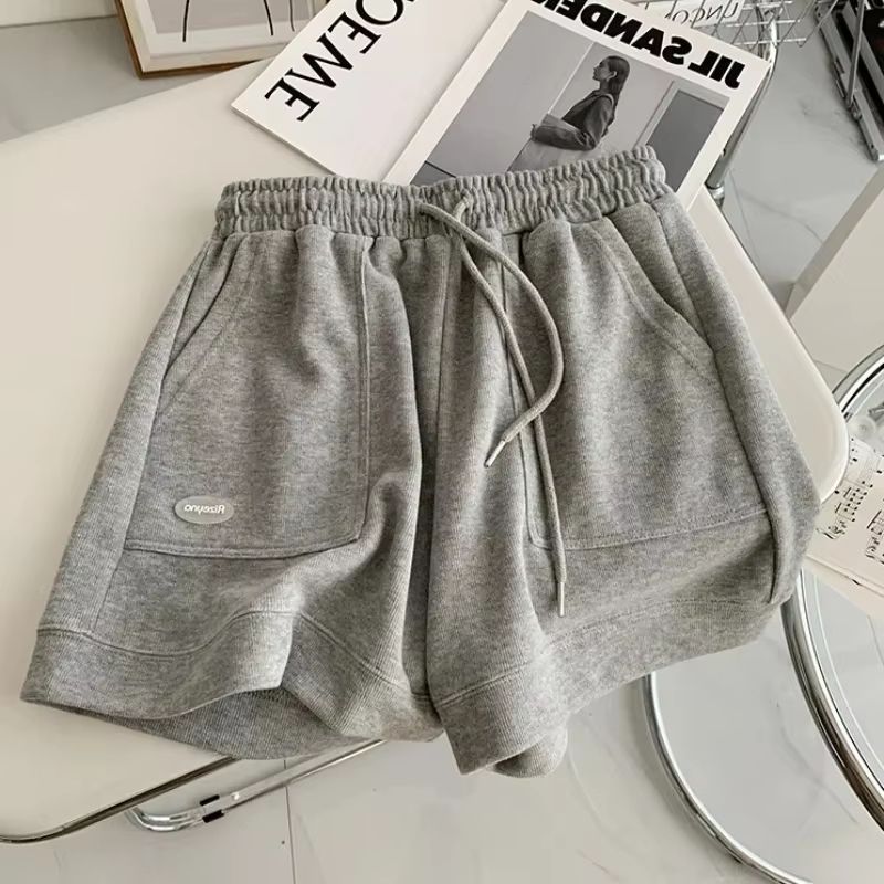 2026 Womens Wide Leg Shorts With Drawstring Loose Comfortable Fit And Slim Waist For Home Casual An 3