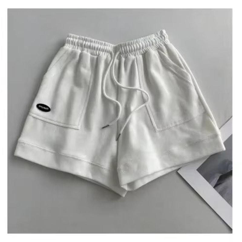 2026 Womens Wide Leg Shorts With Drawstring Loose Comfortable Fit And Slim Waist For Home Casual An 7