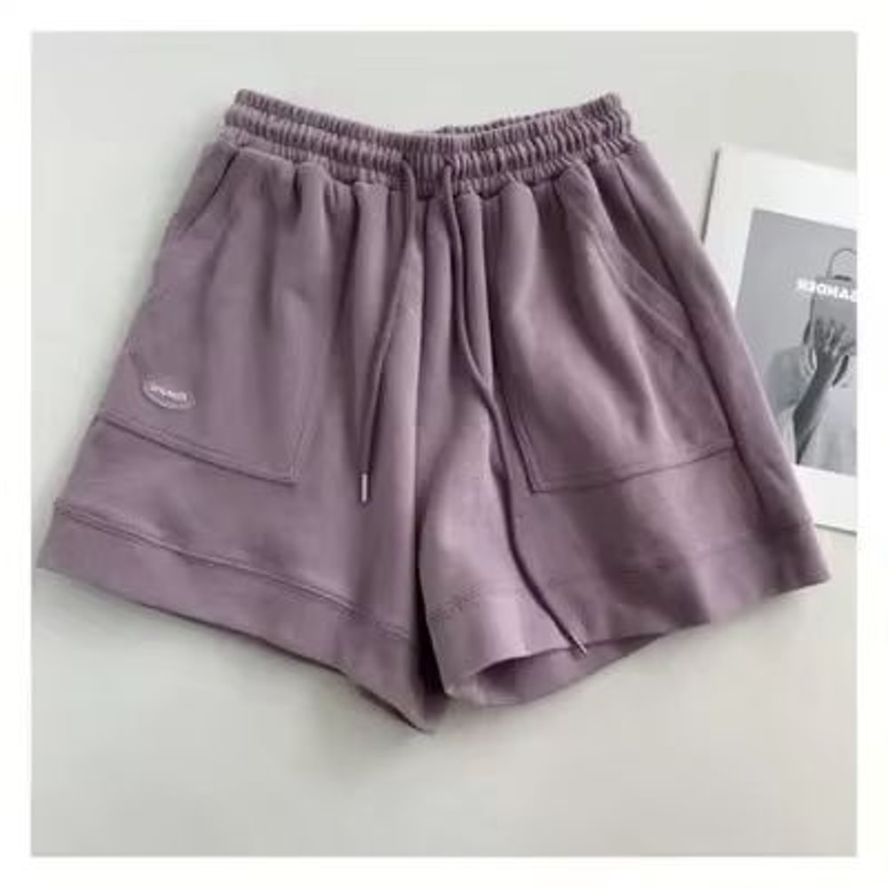2026 Womens Wide Leg Shorts With Drawstring Loose Comfortable Fit And Slim Waist For Home Casual An 10