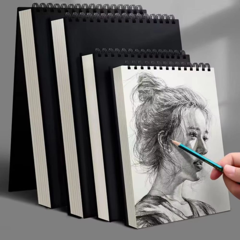 30Sheet Spiral Bound Sketchbook AcidFree Thick Drawing Paper Pad A4 A5 A6 8K16K Options For Sketchi 6