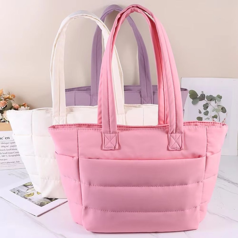 Large Capacity Womens Tote Bag With Multiple Pockets Versatile Handbag Shoulder Messenger Commute 3
