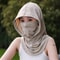 Unisex AntiUV Summer Hat With Breathable Mask Shawl Ice Silk Outdoor Sports Cap For Beach Hiking A 10