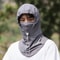 Unisex AntiUV Summer Hat With Breathable Mask Shawl Ice Silk Outdoor Sports Cap For Beach Hiking A 11