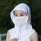 Unisex AntiUV Summer Hat With Breathable Mask Shawl Ice Silk Outdoor Sports Cap For Beach Hiking A 7