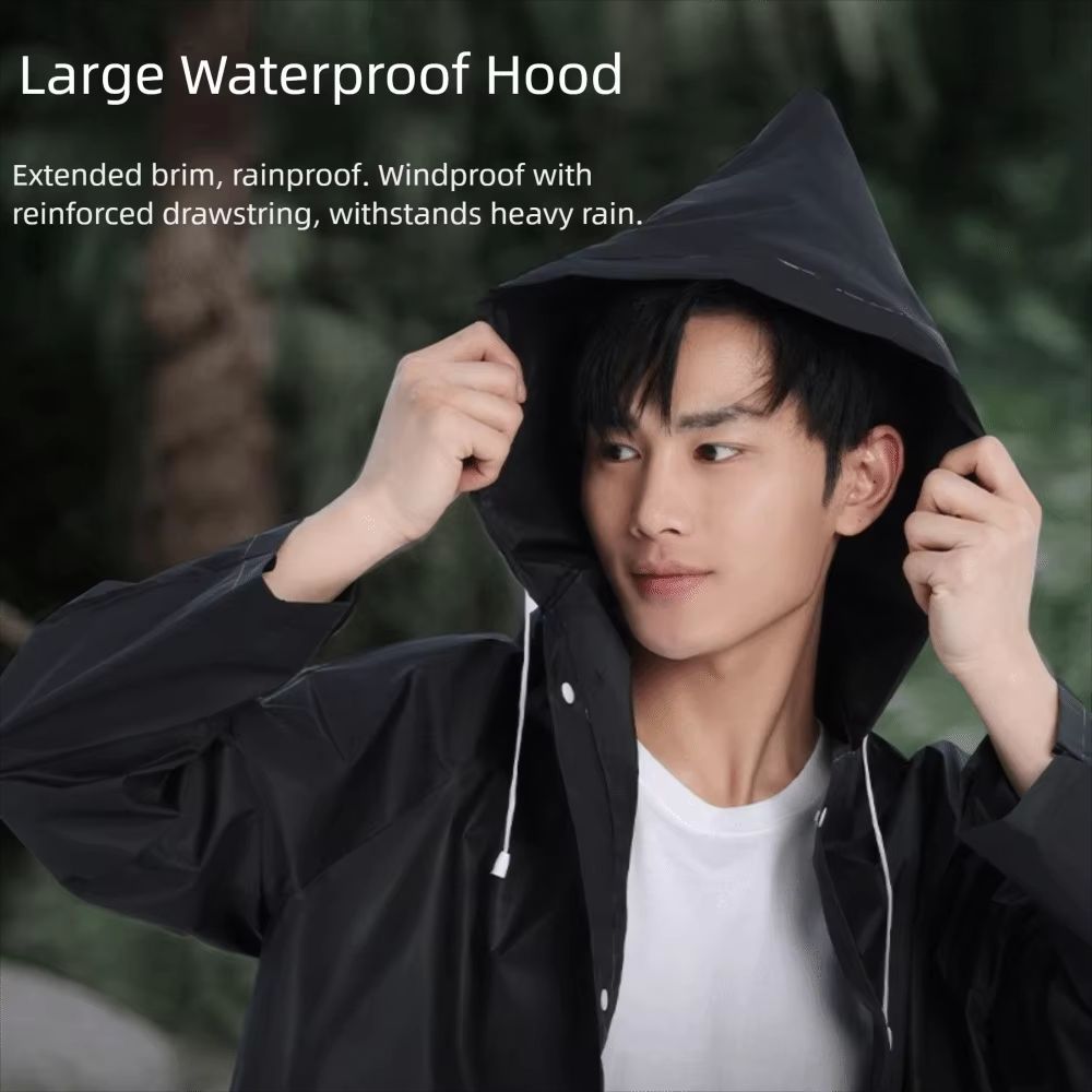 Adult Rain Suit Set Split Waterproof Jacket And Pants For Electric Bicycle Riding FullBody Coverage 2