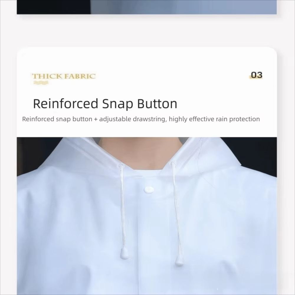 Adult Rain Suit Set Split Waterproof Jacket And Pants For Electric Bicycle Riding FullBody Coverage 3