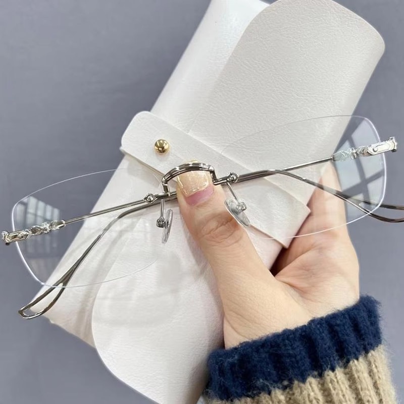 Oversized Blue Light Blocking Glasses UltraLight Computer Eyeglasses For Women And Men Office Scree 6