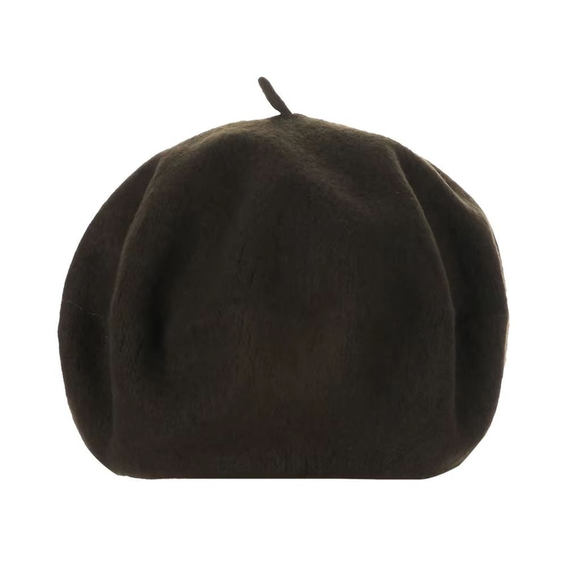 Women And Girls Wool Beret Hat Baggy Beanie Flat Cap Style Soft Felt Look For Autumn And Winter Out 17