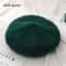 Women And Girls Wool Beret Hat Baggy Beanie Flat Cap Style Soft Felt Look For Autumn And Winter Out 19