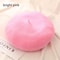 Women And Girls Wool Beret Hat Baggy Beanie Flat Cap Style Soft Felt Look For Autumn And Winter Out 21