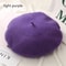 Women And Girls Wool Beret Hat Baggy Beanie Flat Cap Style Soft Felt Look For Autumn And Winter Out 23