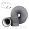 4in HeavyDuty Dryer Vent Hose Grey 6Layer Air Duct With 2 Stainless Steel Clamps For Exhaust Ventil 0