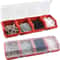 4Compartment Parts Storage Box With Lid Clear Screw Organizer Box For Small Hardware Crafts And Too 1